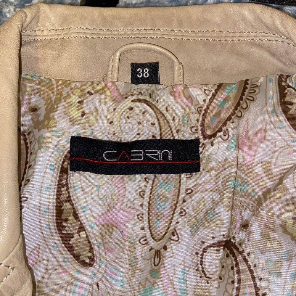 Authentic Cabrini Leather Jacket - Picture 13 of 14